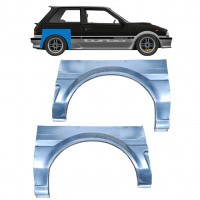 Panneau de réparation arc d'aile arrière pour Toyota Starlet 1984-1989 / Gauche+Droit / Ensemble 10279