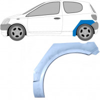 Panneau de réparation arc d'aile arrière pour Toyota Yaris 1999-2006 / Gauche 6221