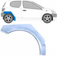 Panneau de réparation arc d'aile arrière pour Toyota Yaris 1999-2006 / Droite 6220