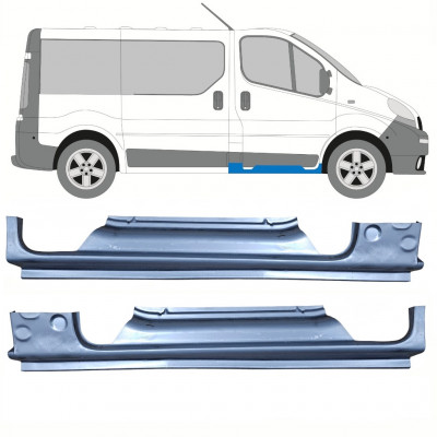 Réparation bas de caisse pour Renault Trafic Opel Vivaro 2001-2014 / Gauche+Droit / Ensemble 10307