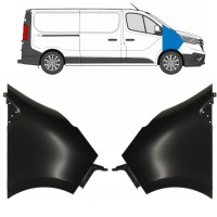 Aile avant pour Renault Trafic 2014- 2021-2026 / Gauche+Droit / Ensemble 17106