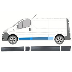 Ensemble de moulures pour Opel Vivaro 2001-2014 / Gauche / 13907
