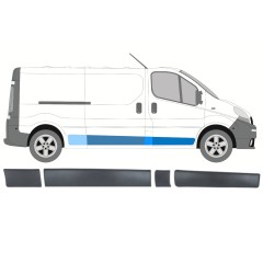 Ensemble de moulures pour Opel Vivaro 2001-2014 / Droite / 13905