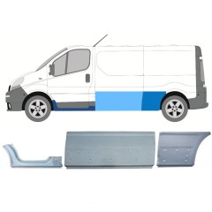 Ensemble de panneaux de réparation pour Nissan Primastar 2001-2014 / Gauche 16769