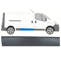 Moulure centrale sur porte latérale pour Renault Trafic 2001-2014 / Droite 8203