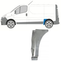 Panneau de réparation arc d'aile arrière pour Nissan Primastar 2001-2014 / Gauche 15767