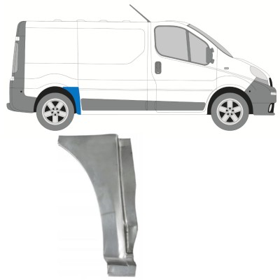 Panneau de réparation arc d'aile arrière pour Opel Vivaro 2001-2014 / Droite 15764