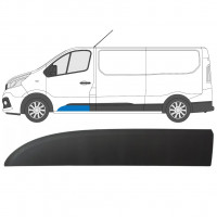 Moulure latérale sur porte avant pour Renault Trafic 2014- / Gauche 8214