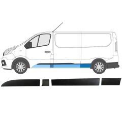 Ensemble de moulures pour Opel Vivaro 2014-2019 / Gauche / 14430