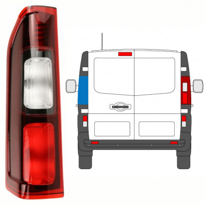 RENAULT TRAFIC 2014- ARRIÈRE LAMPE / GAUCHE