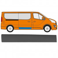 Moulure centrale sur porte latérale pour Renault Trafic 2014- / Droite 11250