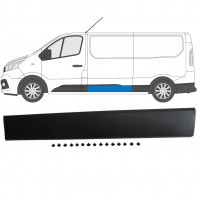 Moulure latérale arrière pour Renault Trafic 2014- / Gauche 8218