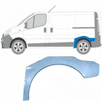 Panneau de réparation arc d'aile arrière pour Opel Vivaro Renault Trafic 2001- / Gauche 8824