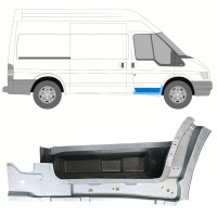 Panneau de réparation du seuil de marche avant intérieur pour Ford Transit 2000-2013 / Droite 8256