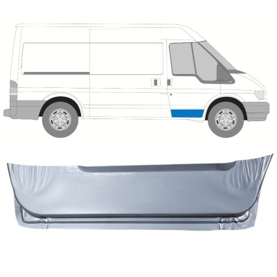 Panneau de réparation de porte avant intérieur pour Ford Transit 2000-2013 / Droite 14540