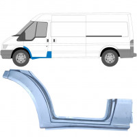 Panneau de réparation bas de caisse + arc d'aile avant pour Ford Transit 2000-2013 / Gauche 9078