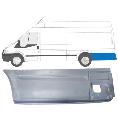 Panneau de réparation arc d'aile arrière pour Ford Transit 2000-2013 / Gauche 14616