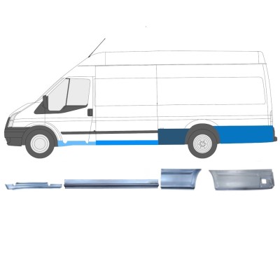 Ensemble de panneaux de réparation pour Ford Transit 2000-2013 / Gauche / 14684
