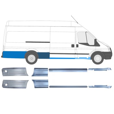 Ensemble de panneaux de réparation pour Ford Transit 2000-2013 / Gauche+Droit / 14685