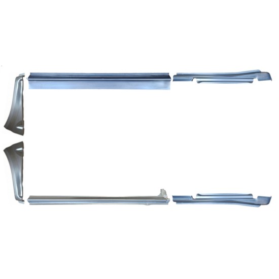 Ensemble de panneaux de réparation pour Ford Transit 2000-2013 / Gauche+Droit / 15021