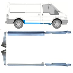 Ensemble de panneaux de réparation pour Ford Transit 2000-2013 / Gauche+Droit / 15021