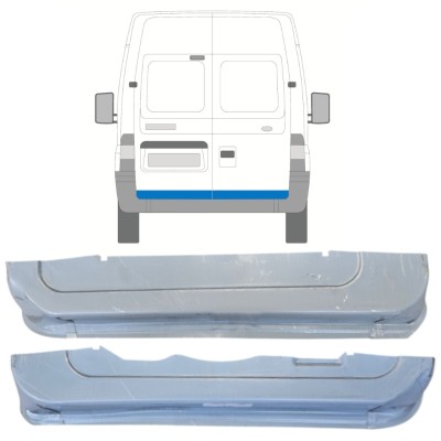 Panneau de réparation de porte arrière pour Ford Transit 2000-2013 / Gauche+Droit / Ensemble 14656