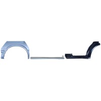 Ensemble de panneaux de réparation pour Ford Transit 2000-2013 / Droite / 15022