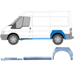 Ensemble de panneaux de réparation pour Ford Transit 2000-2013 / Gauche / 12433