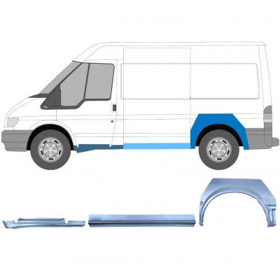 Ensemble de panneaux de réparation pour Ford Transit 2000-2013  / SWB / Gauche /  12433