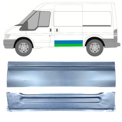 Panneau de réparation des portes latérale intérieur et extérieur pour Ford Transit 2000-2013 / Gauche / Ensemble 12666