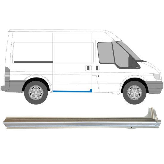 Réparation bas de caisse de sur porte latérale pour Ford Transit 2000-2013 / Droite 15062