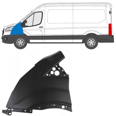 Aile avant pour Ford Transit 2014- 2014-2019 / Gauche 17093
