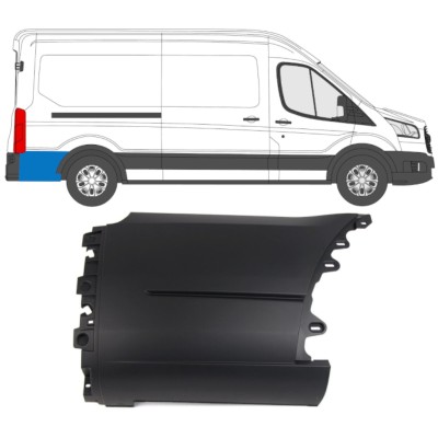 Moulure de derrière roue arrière pour Ford Transit 2014- / Droite 14670