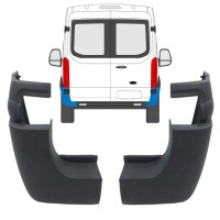 Coin du pare-chocs arrière pour Ford Transit 2014- / Gauche+Droit / Ensemble 9731