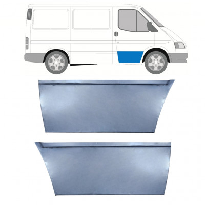 Panneau de réparation de porte avant pour Ford Transit 1985-2000 / Ensemble 11408