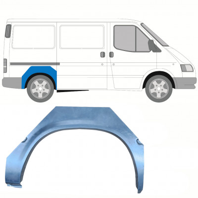 Panneau de réparation arc d'aile arrière pour Ford Transit 1985-1991 / Droite 8532