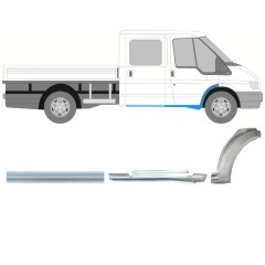 Réparation bas de caisse + l’aile avant pour Ford Transit 2000-2013 / Droite / Ensemble 9923