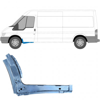 FORD TRANSIT 2000-2013 PANNEAU DE RÉPARATION DU SEUIL INTÉRIEUR / GAUCHE