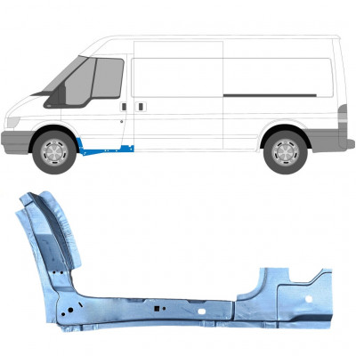 Panneau de réparation avant intérieur pour Ford Transit 2000-2013 / Gauche 7155