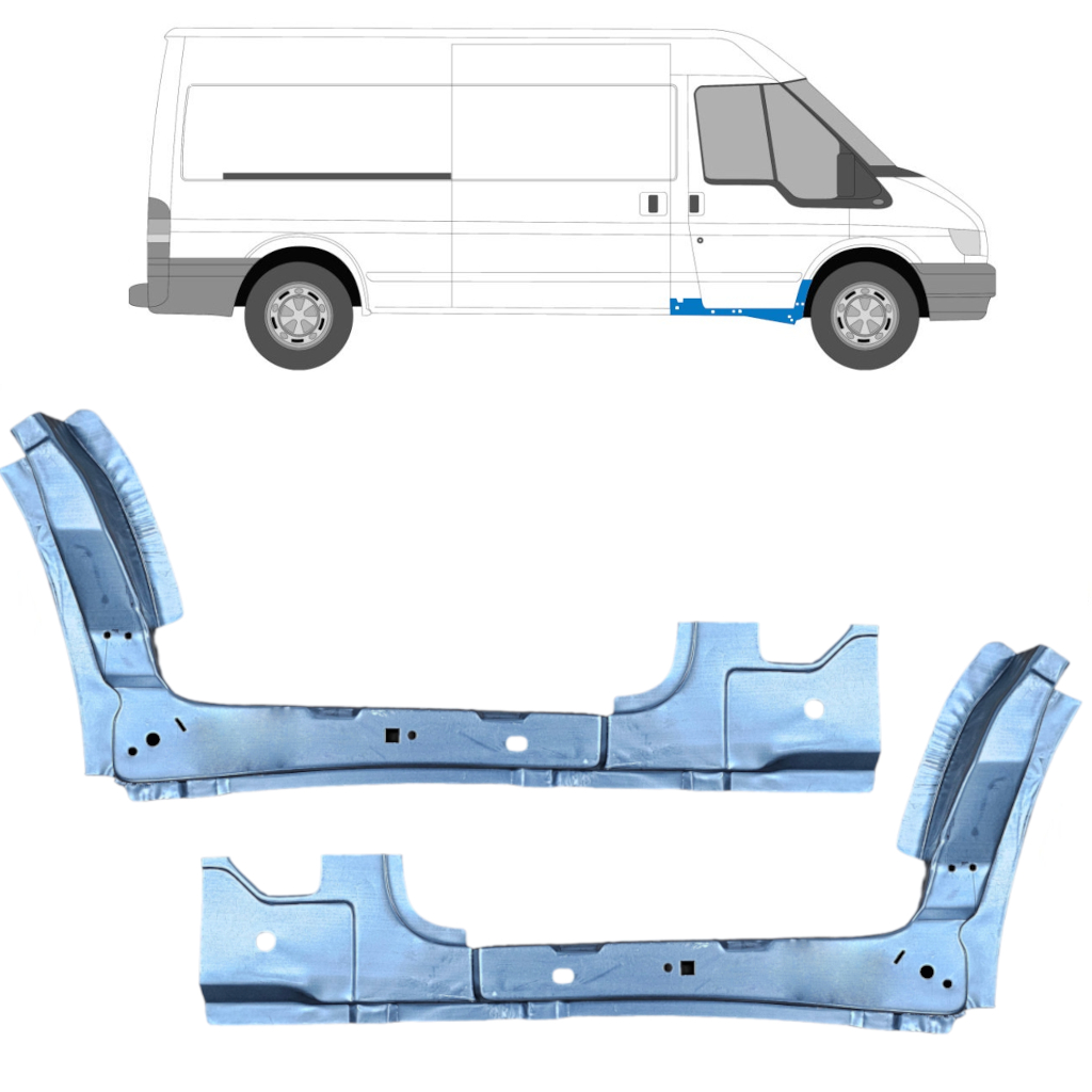 Panneau De Réparation Avant Intérieur Pour Ford Transit 2000-2013 / Gauche+Droit / Ensemble 10431