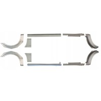 Réparation bas de caisse + passage de roue arrière pour Ford Transit 2000-2013 / Gauche+Droit / Ensemble 10637