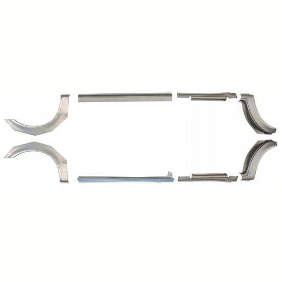 Réparation bas de caisse + passage de roue arrière pour Ford Transit 2000-2013 / MWB / Ensemble 9693