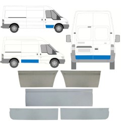 Panneau de réparation de porte pour Ford Transit 2000-2013 / Gauche+Droit / Ensemble 11387