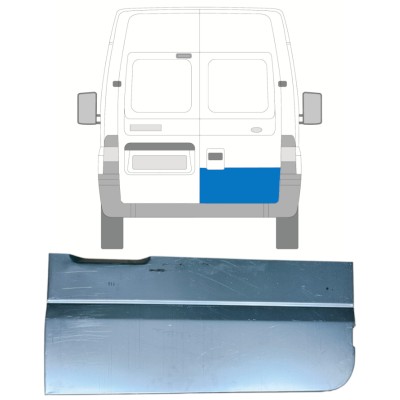 Panneau de réparation de porte arrière pour Ford Transit 2000-2013 / Droite 14532