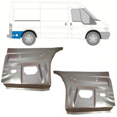 Panneau de réparation arc d'aile arrière pour Ford Transit 2000-2013 / Gauche+Droit / Ensemble 11759