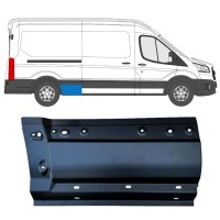 Panneau de réparation partie avant de l'aile arrière pour Ford Transit 2014- / Droite 15346