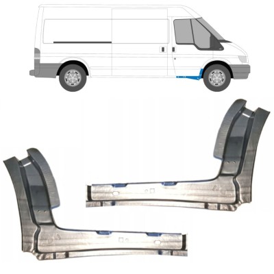 Réparation bas de caisse intérieur pour Ford Transit 2000-2013 / Gauche+Droit / Ensemble 11909