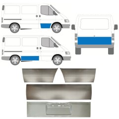 Panneau de réparation de porte pour Ford Transit 1986-2000 / Gauche+Droit / Ensemble 11396