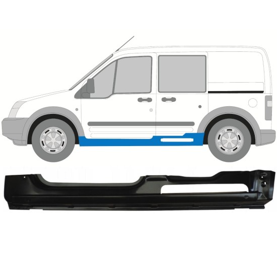 Panneau de réparation du seuil pour Ford Transit Connect 2003-2013 / Gauche 17149