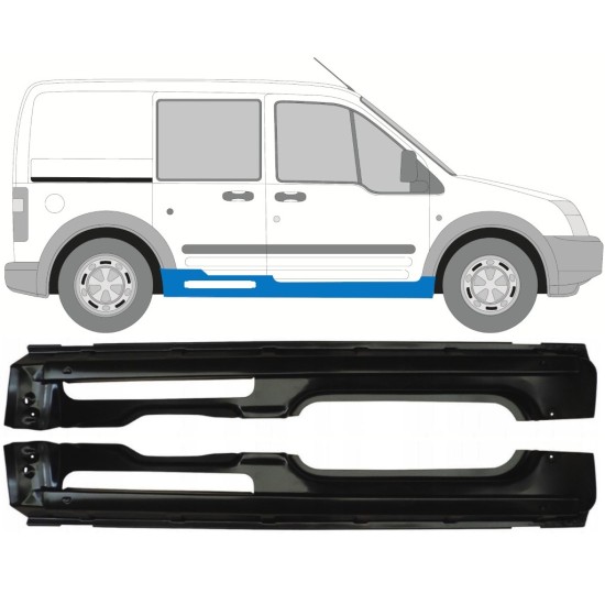 Panneau de réparation du seuil pour Ford Transit Connect 2003-2013 / Gauche+Droit / Ensemble 17150